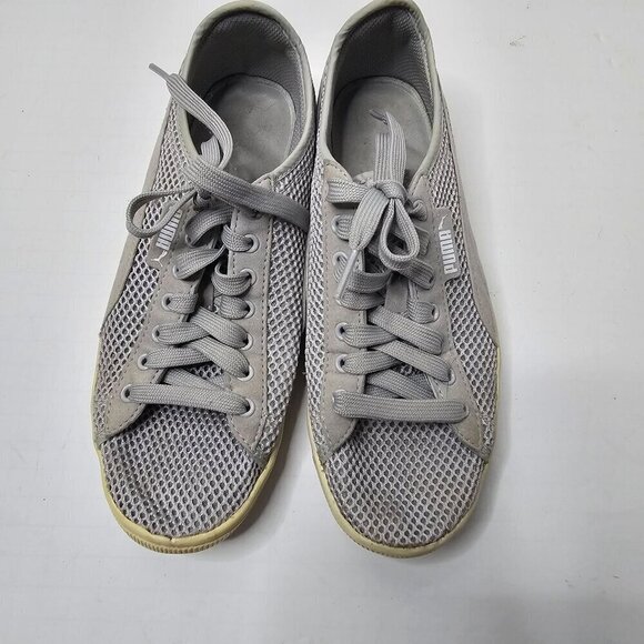 Puma Vikky Mesh Sneaker Gray Casual size 7.5 - Picture 2 of 10